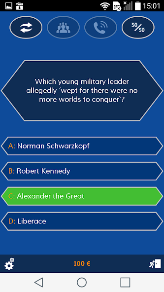 Quiz Application Screenshots
