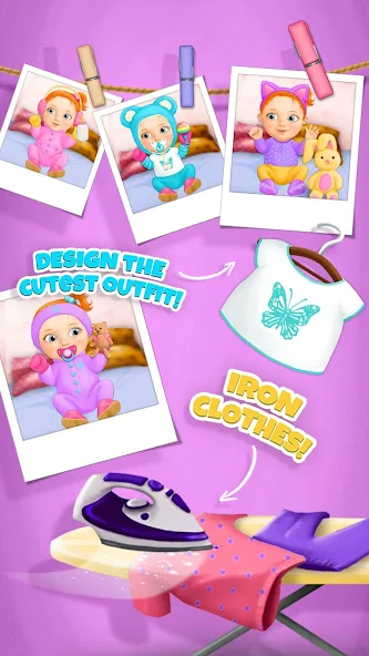Sweet Baby Girl - Daycare Application Screenshots