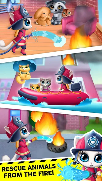 Kitty Meow Meow City Heroes Application Screenshots