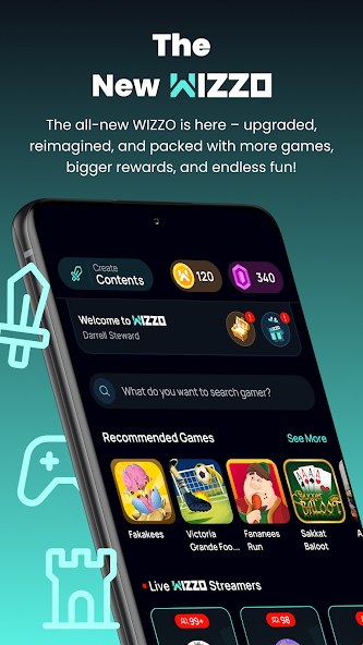 WIZZO Application Screenshots WIZZO Application Screenshots