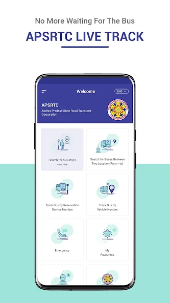 APSRTC LIVE TRACK Application Screenshots