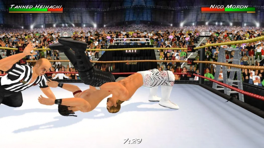 Wrestling Revolution 3D Application Screenshots