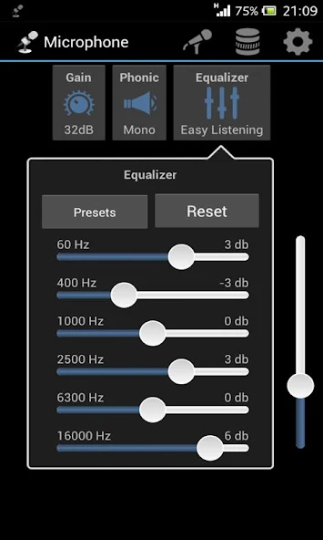 Microphone Application Screenshots Microphone Application Screenshots