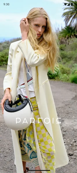 Parfois Application Screenshots