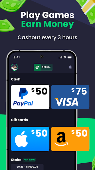 Freecash: Earn Money & Rewards Application Screenshots