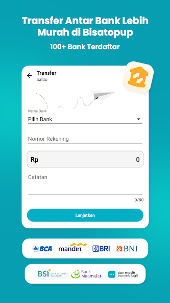 Bisatopup New Application Screenshots