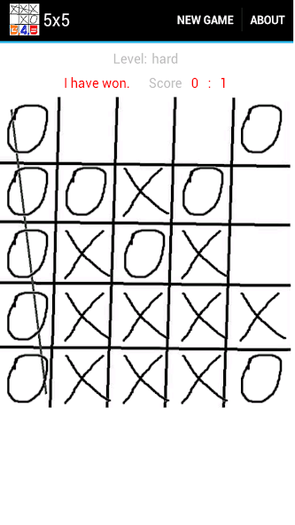 Tictactoe 345 Application Screenshots Tictactoe 345 Application Screenshots