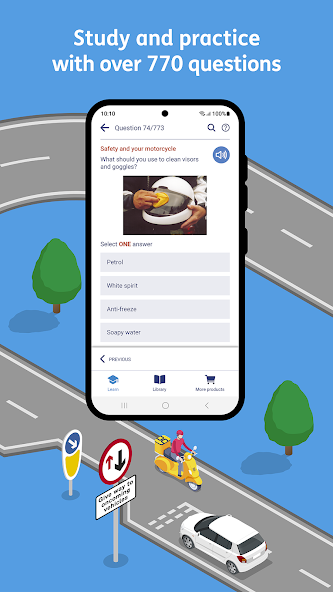 Official DVSA Theory Test Kit Application Screenshots