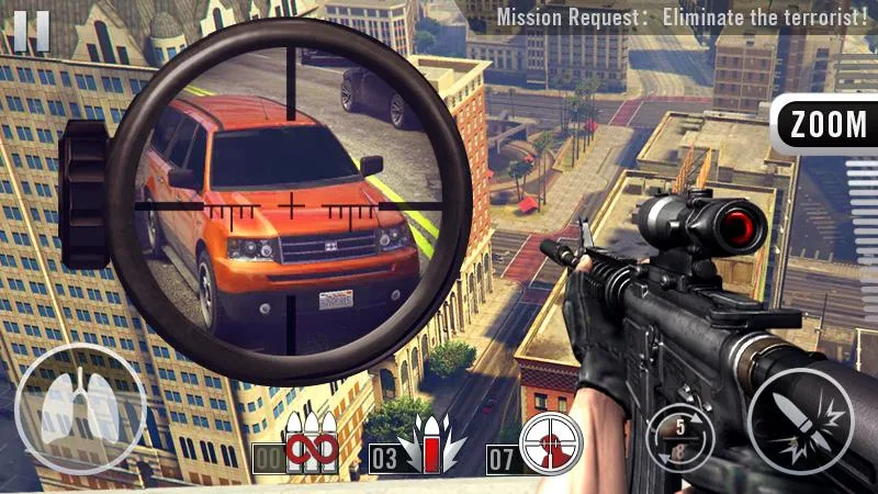 Sniper Shot Application Screenshots