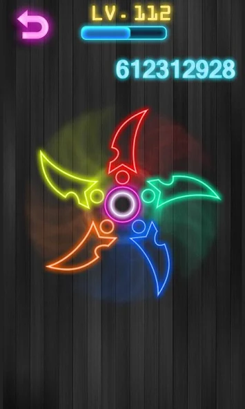 Fidget Spinner Application Screenshots