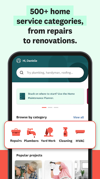 HomeAdvisor Application Screenshots HomeAdvisor Application Screenshots