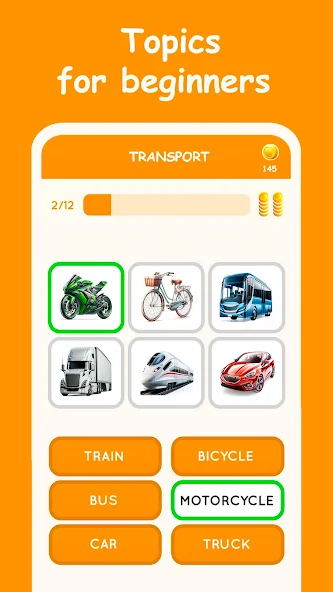 Learn US English free for beginners: kids & adults Application Screenshots