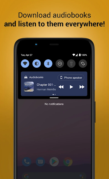 Free Audiobooks Application Screenshots