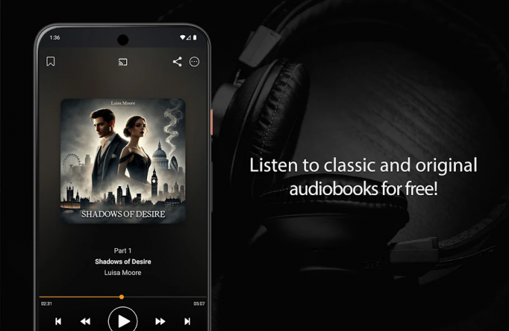 Free Audiobooks Application Screenshots