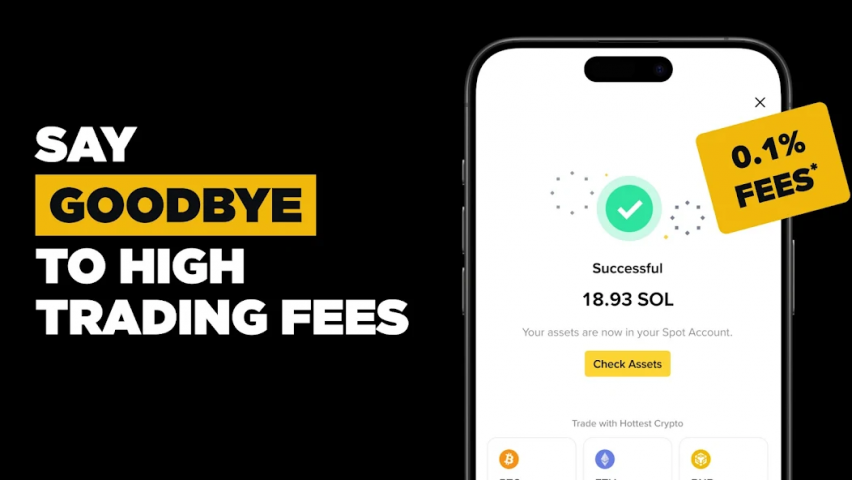 Binance Application Screenshots