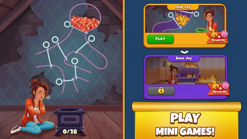 Joy Blast Application Screenshots