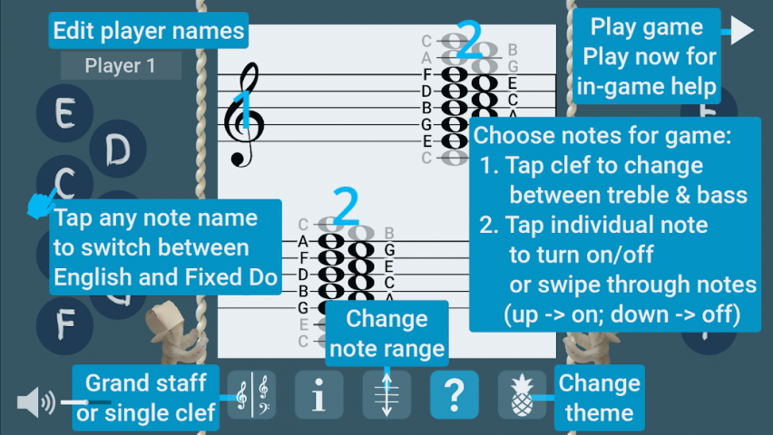 Note Climb Application Screenshots