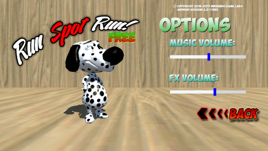 Run Spot Run Application Screenshots Run Spot Run Application Screenshots