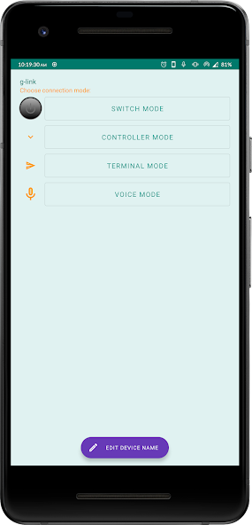 Arduino Bluetooth Application Screenshots