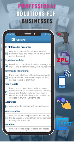Design & Print Labels - Bugallo Label Editor Application Screenshots Design & Print Labels - Bugallo Label Editor Application Screenshots
