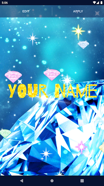 Diamond Live Wallpaper Application Screenshots Diamond Live Wallpaper Application Screenshots