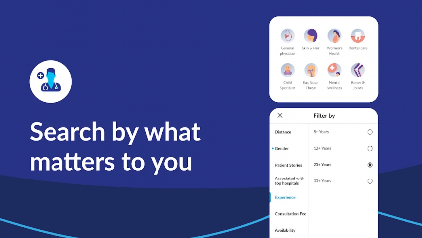 Practo Application Screenshots
