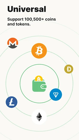 CoinSpace Wallet Application Screenshots