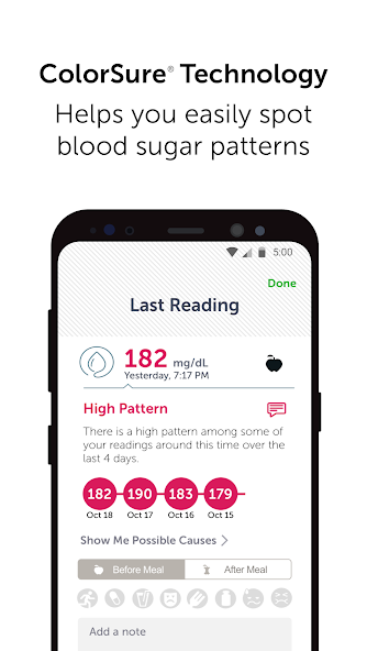 OneTouch Application Screenshots