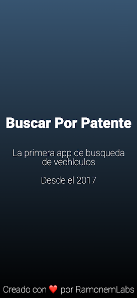 Buscar por Patente Application Screenshots