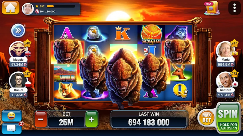 Huuuge Casino 777 Slots Games Application Screenshots