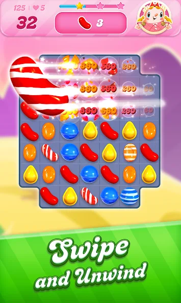 Candy Crush Saga Application Screenshots