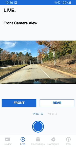 Advanced Car Eye 2.0 Application Screenshots