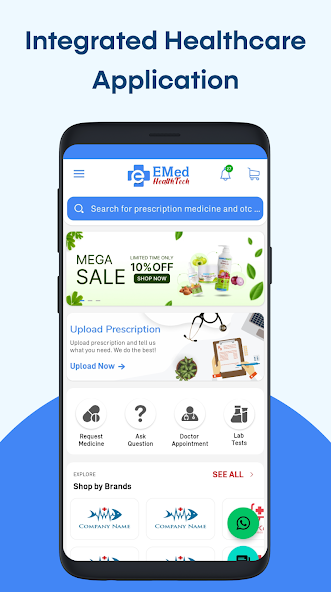 EMedStore Application Screenshots EMedStore Application Screenshots