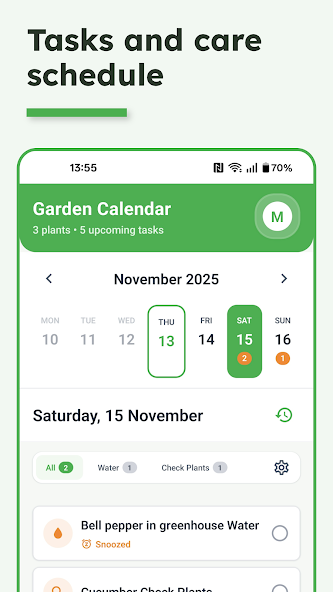 Verdy - AI Garden Assistant Application Screenshots