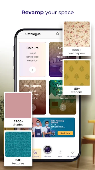 Colour with Asian Paints Application Screenshots Colour with Asian Paints Application Screenshots
