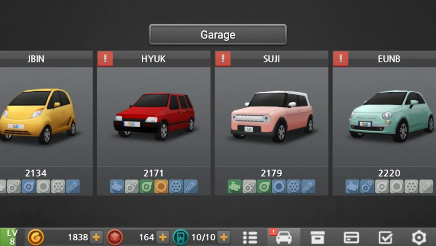 Dr. Driving 2 Application Screenshots