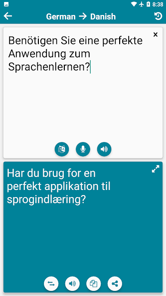 German Danish Application Screenshots German Danish Application Screenshots