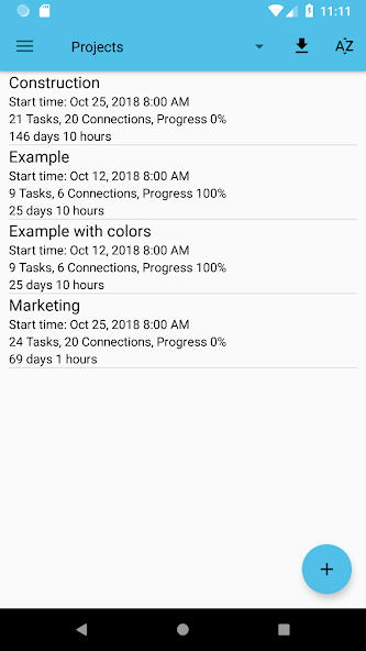 Project Schedule Free Application Screenshots Project Schedule Free Application Screenshots