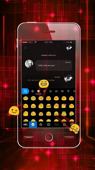 Hologram Neon Application Screenshots