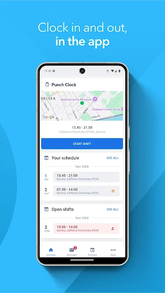 Planday Application Screenshots Planday Application Screenshots