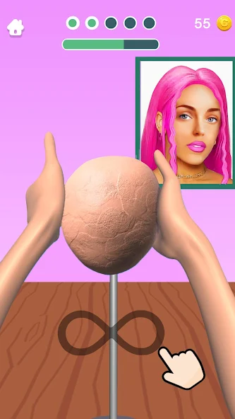 Sculpt People Application Screenshots