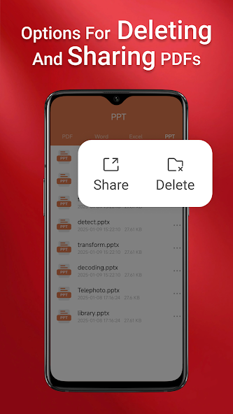 PDF Reader Application Screenshots
