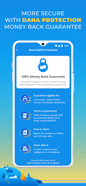 DANA Indonesia Digital Wallet Application Screenshots