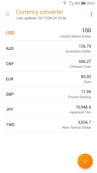 Calculator - unit converter Application Screenshots