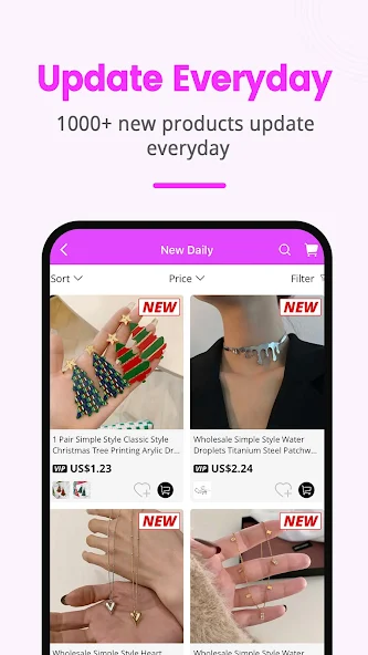 Nihaojewelry Application Screenshots