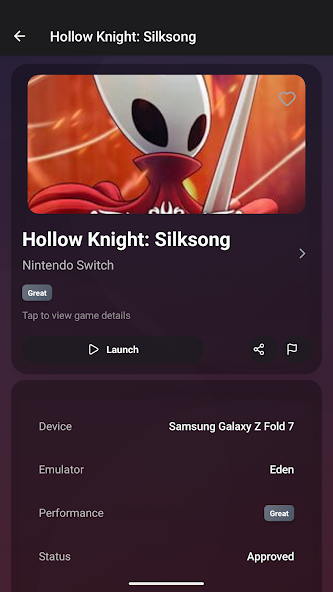 EmuReady Beta Application Screenshots