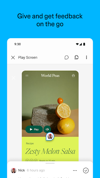 Figma: view. comment. mirror. Application Screenshots