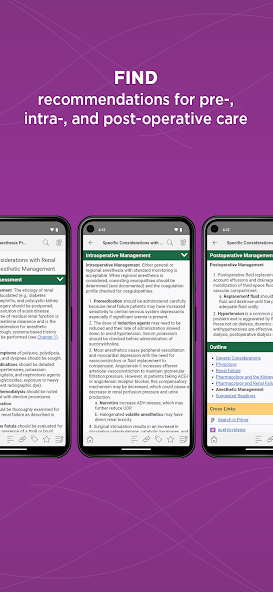 Anesthesia Application Screenshots