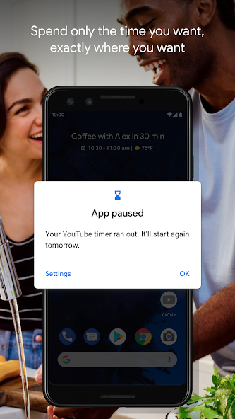 Digital Wellbeing Application Screenshots
