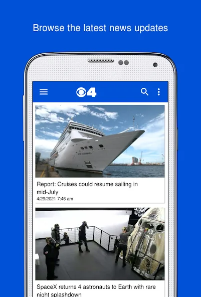 KMOV News Application Screenshots